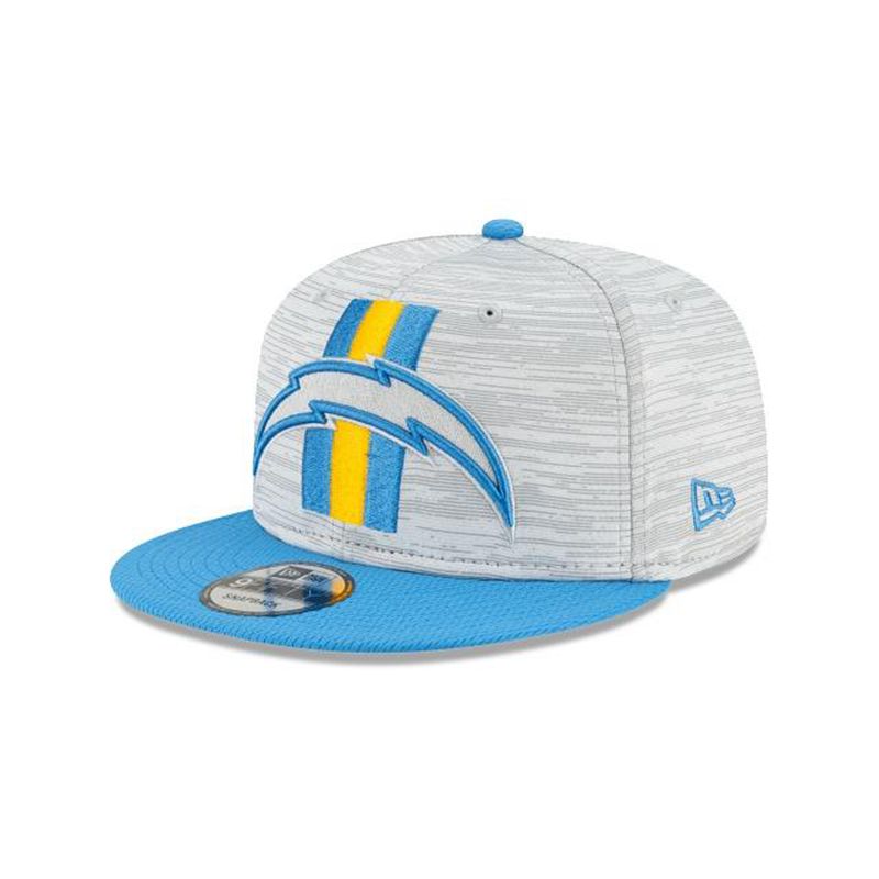 NFL Los Angeles Chargers Official Training 9Fifty Snapback (VYL1785) - Blue New Era Caps